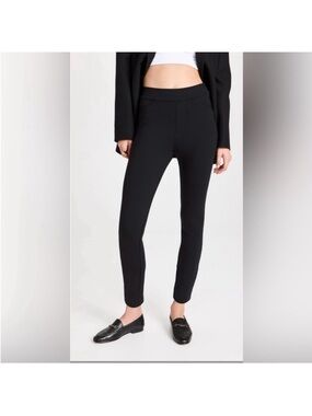SPANX Black Pull-On Skinny Ponte Ankle Pants